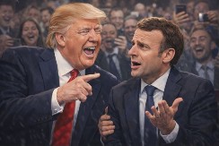 "PREKLINJEM TE DONALDE"! Tramp ismevao Makrona: "Pristao je na sve, molio me da ćutim“ (VIDEO)